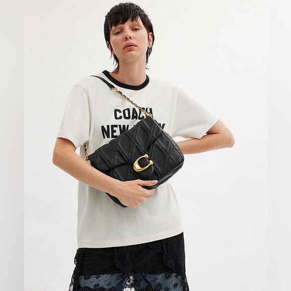 NWT COACH Tabby Times Square Shoulder Bag 26 With Quilting - Picture 6 of 14